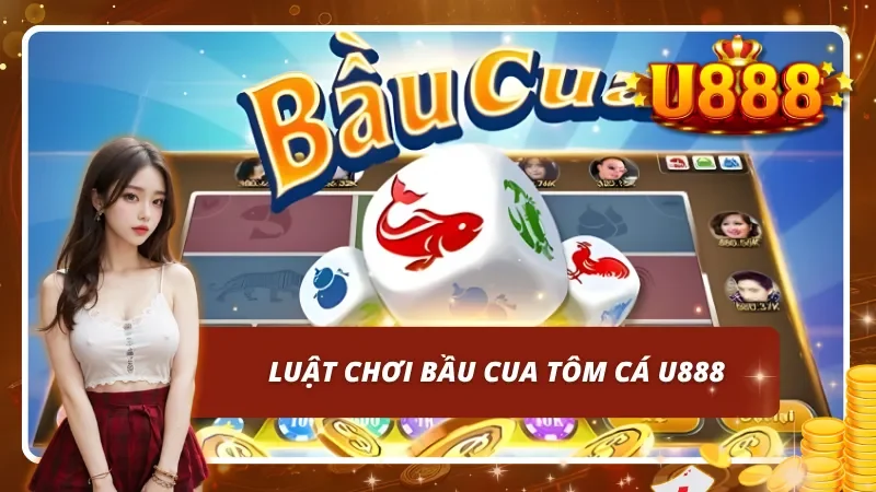 Luật chơi Bầu Cua Tôm Cá U888 đơn giản và dễ hiểu nhất