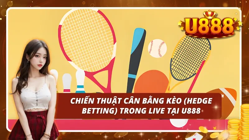 Chiến thuật cân bằng kèo (Hedge Betting) trong live tại U888